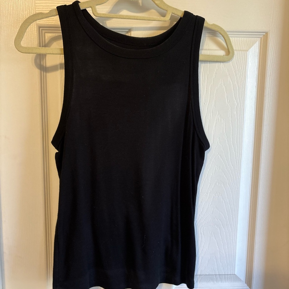 a new day Black Tank Top